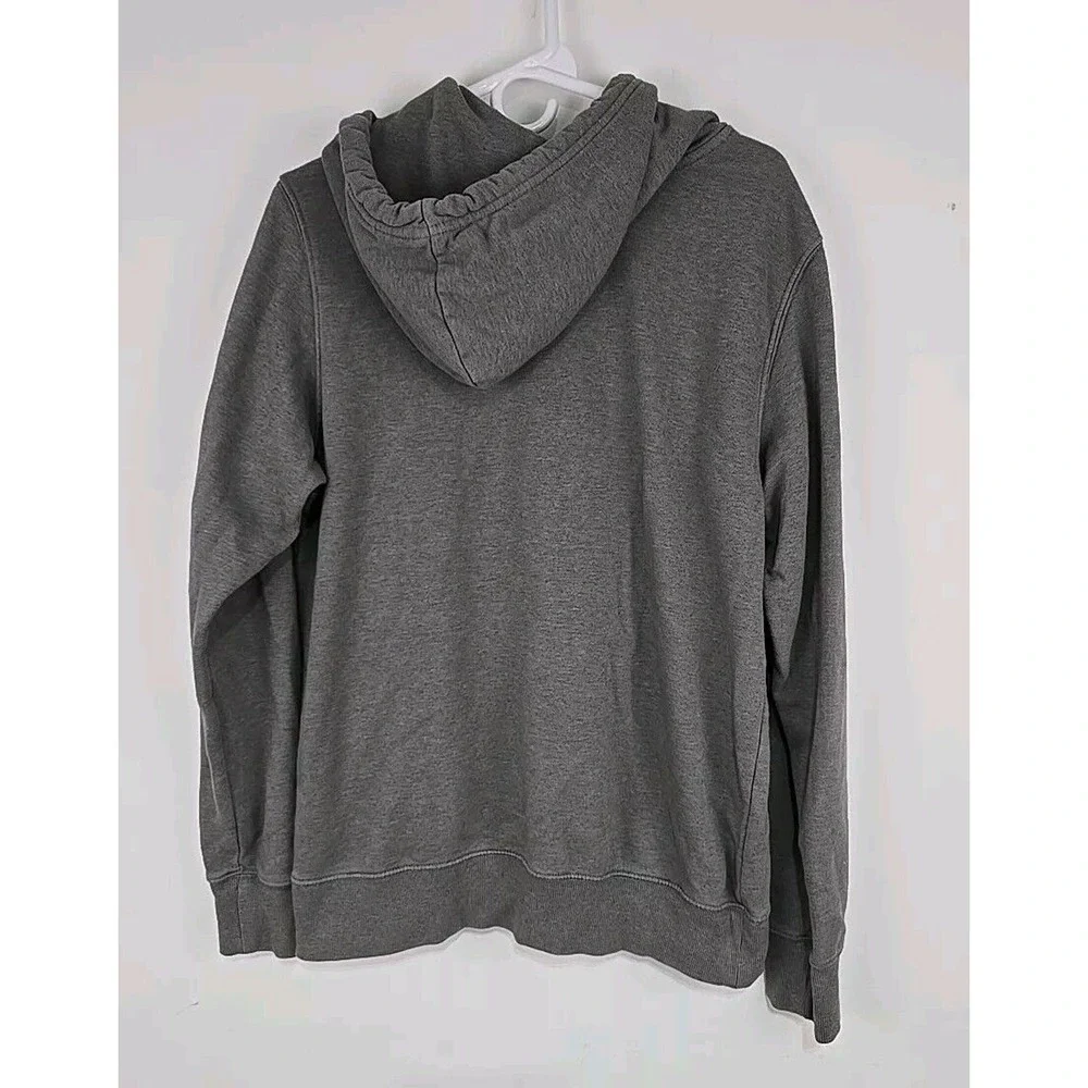 The North Face Pullover Hoodie Mens Med Gray Long Sleeve American Outdoors Sport